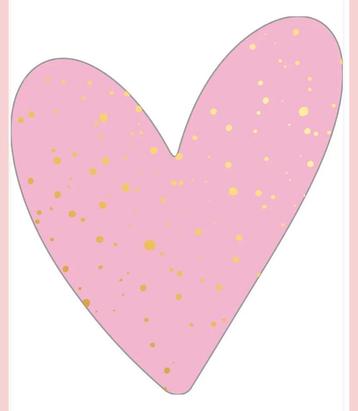 Sluitstickers hartje dits gold per 5 stickers beschikbaar voor biedingen