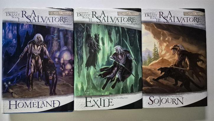 Legend of Drizzt – Hardcover, First Print, Engels, Boeken, Fantasy, Gelezen, Ophalen of Verzenden