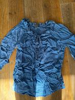 Repeat Blauwe Blouse Maat 40, Ophalen of Verzenden, Gedragen, Maat 38/40 (M), Blauw