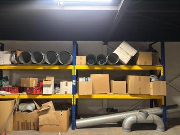 Restpartij spirobuizen, hulstukken, verdeelslangen, etc. beschikbaar voor biedingen