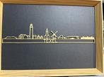 Skyline Texel in frame, Antiek en Kunst, Verzenden