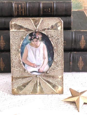 Antieke Art-Deco fotolijst beschikbaar voor biedingen