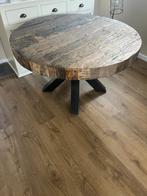 Eettafel | Mixed Wood Reclaimed | 130 Ø, Huis en Inrichting, Tafels | Eettafels, Ophalen, Industrieel, robuust, modern, Rond, Nieuw