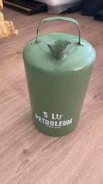 Vintage emaille petroleum bus, Antiek en Kunst, Antiek | Emaille, Ophalen of Verzenden