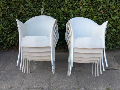 Lord yo driade stoelen by Philippe Starck, Tuin en Terras, Tuinstoelen, Gebruikt, Kunststof, Stapelbaar, Ophalen