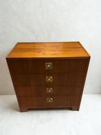 Mid century deens design ladekast, Huis en Inrichting, Kasten | Ladekasten, Gebruikt, Mid century, 3 of 4 laden, Minder dan 100 cm