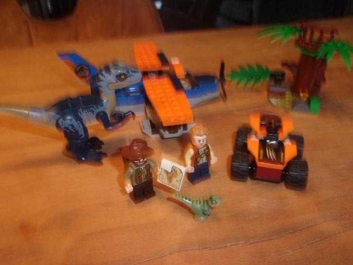 Lego Jurassic World 75942-1 Velociraptor: Biplane Rescue Mis, Kinderen en Baby's, Speelgoed | Duplo en Lego, Gebruikt, Lego, Complete set