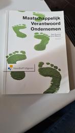 Maatschappelijk verantwoord ondernemen Bossink, Masurel 1e d, Ophalen of Verzenden, Zo goed als nieuw, Economie en Marketing, Noordhoff Uitgevers