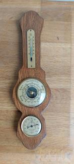 Oude houten thermometer, Ophalen of Verzenden, Gebruikt, Barometer