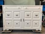 Vintage kast - apothekers look - wit, Huis en Inrichting, Kasten | Ladekasten, Ophalen, 100 tot 150 cm, Zo goed als nieuw, Minder dan 100 cm