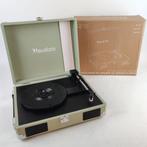Audizio RP111G Platenspeler in koffer groen NIEUW, Audio, Tv en Foto, Platenspelers, Overige merken, Nieuw, Ophalen of Verzenden