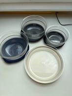 Tupperware Set van 4 Kunststof Schalen, Huis en Inrichting, Keuken | Servies, Overige materialen, Ophalen of Verzenden, Zo goed als nieuw