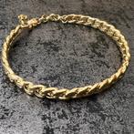 14 karaat gouden armband cuban schakel