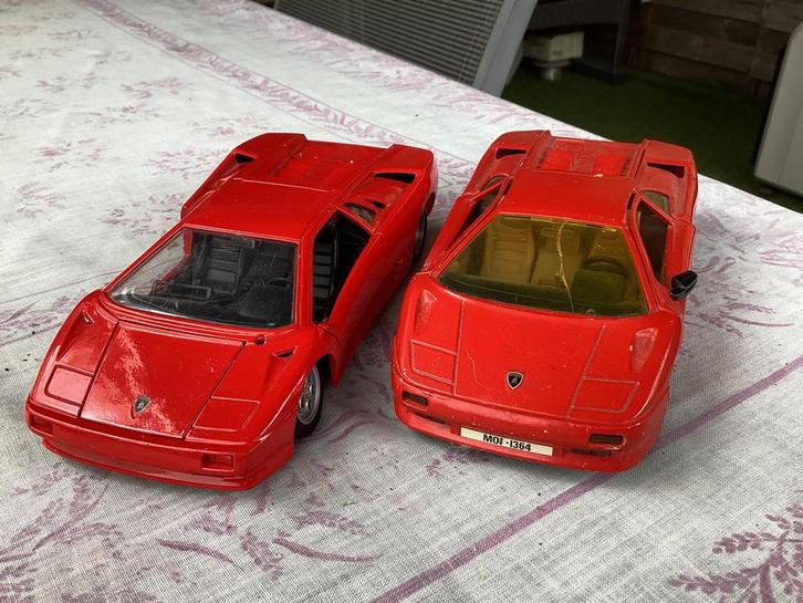 Lamborghini Diablo 1:24, Hobby en Vrije tijd, Modelauto's | 1:24, Gebruikt, Auto, Ophalen of Verzenden