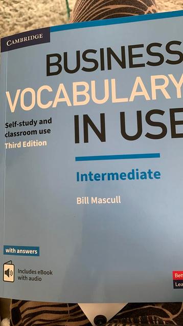 Business vocabulary in use thirth edition beschikbaar voor biedingen