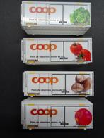 Prachtige Zwitserse koelcontainers Co-Op Div. Opdrukken, Overige merken, Verzenden, Gelijkstroom of Wisselstroom, Overige typen