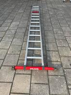 Altrex ladder 1 x 14, Ophalen, Zo goed als nieuw, 4 meter of meer