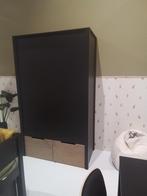 Europe Baby Ralph 2deurs kast  Zwart / Accent Hout Look, Kinderen en Baby's, Kinderkamer | Commodes en Kasten, Ophalen, Kast, 50 tot 70 cm