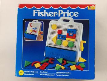 Vintage Fisher price kreatief figuurbord. beschikbaar voor biedingen