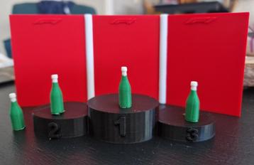 Podium met wand compleet 132 carrera scalextric beschikbaar voor biedingen