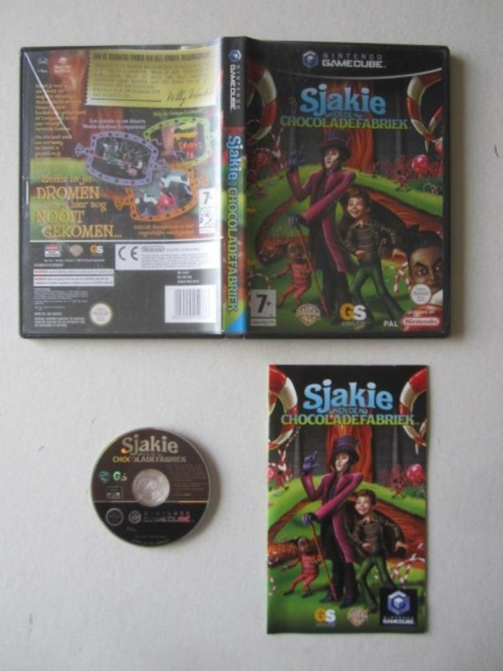 Sjakie en de chocolade fabriek Nintendo Gamecube, Spelcomputers en Games, Games | Nintendo GameCube, Platform, 1 speler, Vanaf 3 jaar