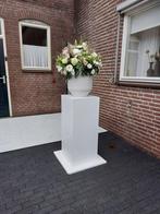 Grote witte zuil, Kleding | Dames, Trouwkleding en Trouwaccessoires, Ophalen, Zo goed als nieuw, Wit, Accessoires