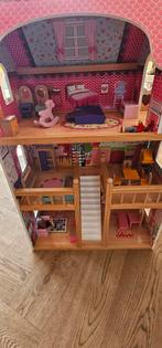 Poppenhuis Bandits & Angels met accessoires, Ophalen, Zo goed als nieuw
