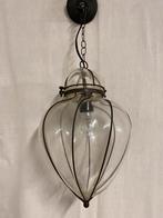 Venetiaanse Hanglamp, Ophalen, Zo goed als nieuw, Glas, Minder dan 50 cm