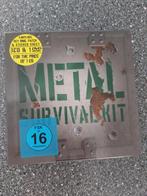METAL SURVIVAL KIT (3CD+DVD /EARPLUGS/KEYRING/PATCH/STICKER), Cd's en Dvd's, Cd's | Hardrock en Metal, Ophalen of Verzenden, Zo goed als nieuw