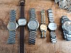 6 bocca horloges 3 dames 3 heren, Overige merken, Staal, Staal, Ophalen of Verzenden