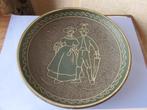 Mooie Gmündner keramiek schaal - sgraffito dekor, Verzenden