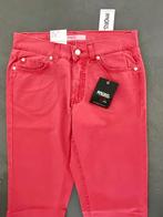 H191 Nieuw: Angels Cici maat 36/38=S/M jeans L32 broek rood, Overige kleuren, Nieuw, Ophalen of Verzenden, W28 - W29 (confectie 36)