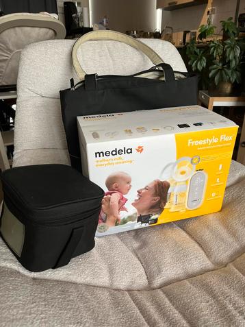 Medela freestyle flex + toebehoren