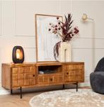 Tv meubel Brandy | 180 cm | Naturel | Showroommodel, 150 tot 200 cm, Nieuw, Ophalen of Verzenden, Minder dan 100 cm