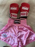 Bokshandschoenen Rumble & Twins short, Sport en Fitness, Vechtsporten en Zelfverdediging, Overige, Vechtsportpak, Zo goed als nieuw
