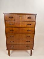 Mid-Century Teak Chest of Drawers, Huis en Inrichting, Kasten | Ladekasten, Ophalen, Z, Gebruikt, Z