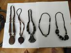 Mooie Afrikaanse ketting, Bruin, Nieuw, Ophalen of Verzenden, Overige materialen