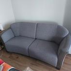 Stoffen bank 2,5 zits met leeraccenten, Ophalen, Eigentijds neutraal, 150 tot 200 cm, Driepersoons