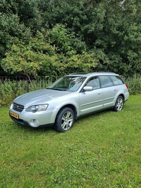 Subaru Legacy 3.0 R Outback AUT AWD 2005 Grijs, Auto's, Subaru, Particulier, Legacy, Benzine, F, Stationwagon, Automaat, Origineel Nederlands