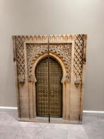 Schilderij Oosterse  Stijl - 120x90cm, Ophalen of Verzenden, Zo goed als nieuw, Schilderij, 100 tot 125 cm