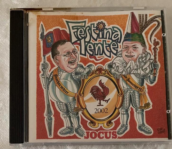 CD Jocus 2001/2002 Festina Lente, Cd's en Dvd's, Cd's | Nederlandstalig, Zo goed als nieuw, Streekmuziek, Boxset, Ophalen of Verzenden