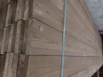 geimpregneerde planken 27mm dik 145mm breed ongeveer beschikbaar voor biedingen