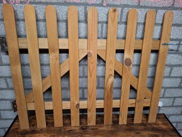 Houten Tuinpoort - 80x100cm beschikbaar voor biedingen
