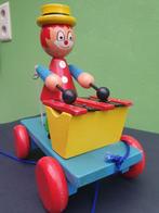 houten muzikantje op wielen, Antiek en Kunst, Ophalen