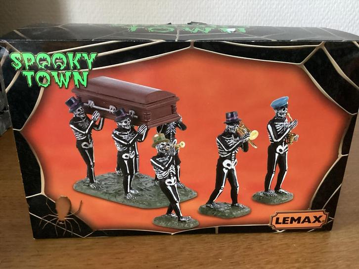 Spooky Town Collectie - Halloween Decoratie, Diversen, Kerst, Gebruikt, Ophalen of Verzenden
