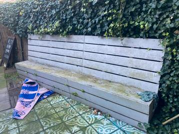 GRATIS af te halen - horeca tuinbank beschikbaar voor biedingen