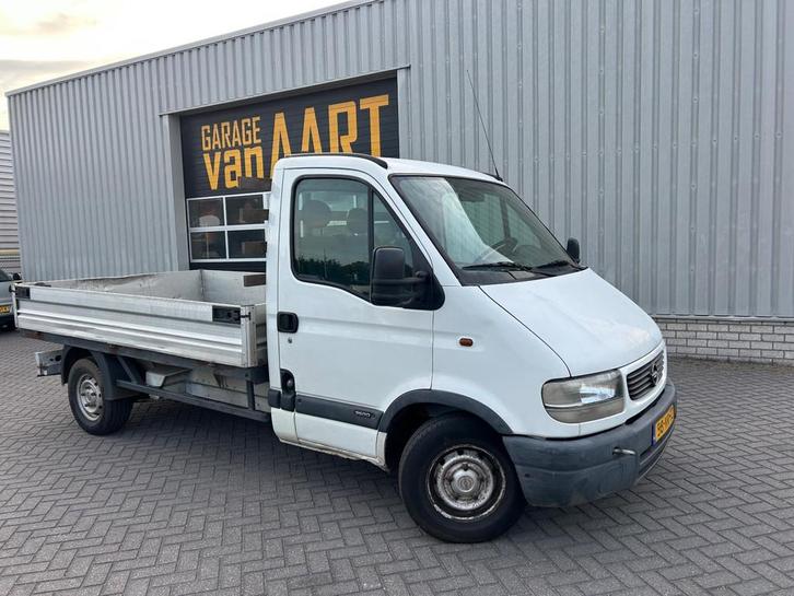 Opel Movano 2.5 D L2 | NAP | OPEN LAADBAK |, Auto's, Opel, Bedrijf, Te koop, Movano, Startonderbreker, Diesel, Euro 3, SUV of Terreinwagen