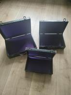 3 Decoratieve Koffers, Overige materialen, Minder dan 50 cm, Gebruikt, Minder dan 50 cm