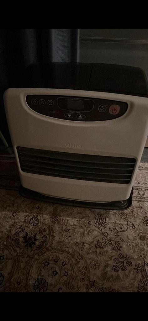 Qlima SRE 9046 TC Laserkachel - 190m3, Huis en Inrichting, Kachels, Gebruikt, Vrijstaand, Petroleumkachel, Overige brandstoffen