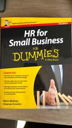 HR for small business Dummies, Ophalen of Verzenden, Zo goed als nieuw